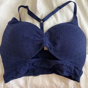 Blue Victoria’s Secret Bralette